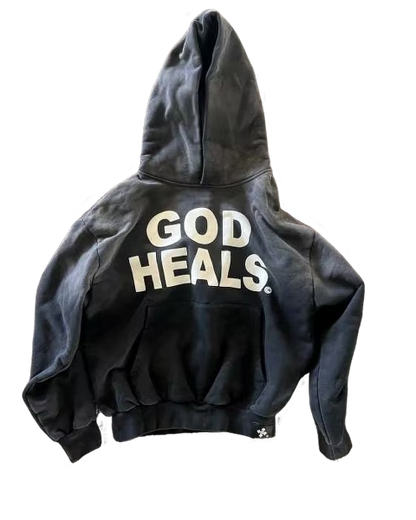 God Heals Graphic Hoodie - Oversized Streetwear | Premium Cotton - Radiant Graphics 
