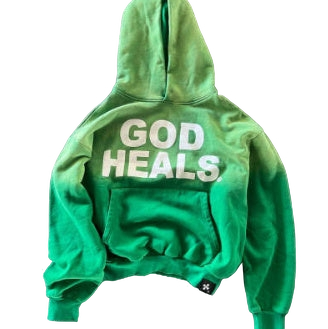 God Heals Graphic Hoodie - Oversized Streetwear | Premium Cotton - Radiant Graphics 